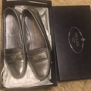 PRADA flat driving loafers